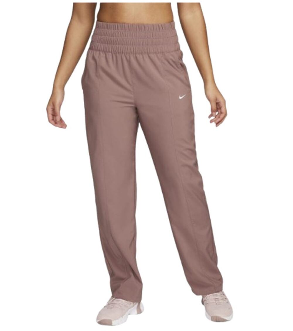 NIKE Women's Dri-FIT One Athletic Pants XS Pink Ultra High-Waisted NWT